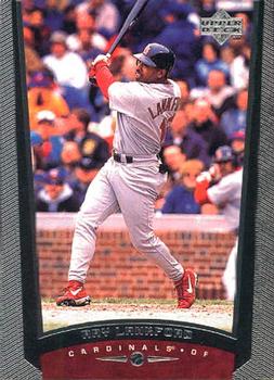 1999 Upper Deck #186 Ray Lankford Front