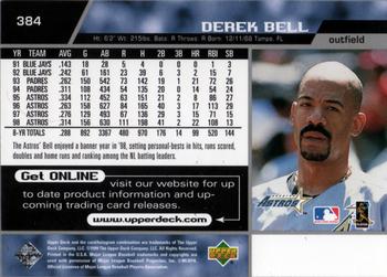 1999 Upper Deck #384 Derek Bell Back