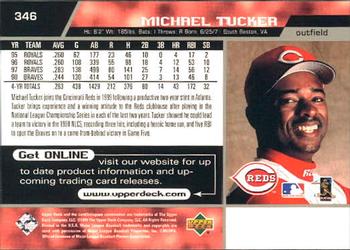 1999 Upper Deck #346 Michael Tucker Back