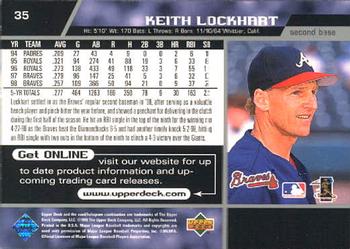1999 Upper Deck #35 Keith Lockhart Back