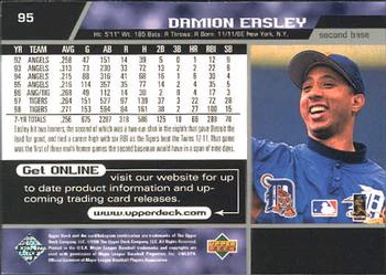1999 Upper Deck #95 Damion Easley Back