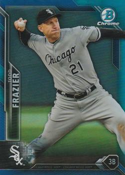 2016 Bowman Chrome - Blue Refractor #61 Todd Frazier Front