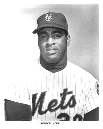1969 New York Mets 8x10 Photos #NNO Tommie Agee Front