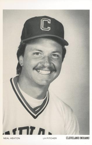 1985 Cleveland Indians Photocards #NNO Neal Heaton Front