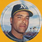 1994 Target Oakland Athletics Collector Kaps #23 Mike Aldrete Front