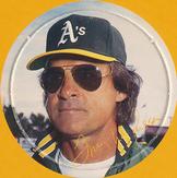 1994 Target Oakland Athletics Collector Kaps #10 Tony La Russa Front