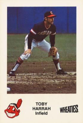 1982 Wheaties Cleveland Indians #NNO Toby Harrah Front