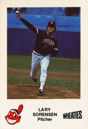 1982 Wheaties Cleveland Indians #NNO Lary Sorensen Front
