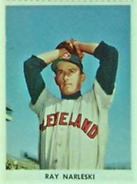 1955 Golden Stamps Cleveland Indians #NNO Ray Narleski Front