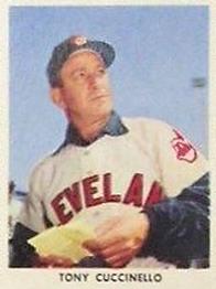 1955 Golden Stamps Cleveland Indians #NNO Tony Cuccinello Front