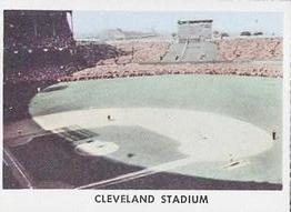 1955 Golden Stamps Cleveland Indians #NNO Cleveland Municipal Stadium Front