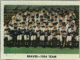 1955 Golden Stamps Milwaukee Braves #NNO Milwaukee Braves Front