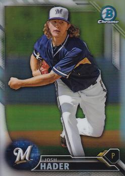 2016 Bowman Chrome - Prospects Refractor #BCP216 Josh Hader Front