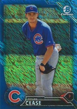 2016 Bowman Chrome - Prospects Blue Shimmer #BCP171 Dylan Cease Front
