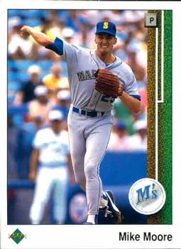 1989 Upper Deck #123 Mike Moore Front