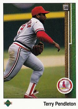 1989 Upper Deck #131 Terry Pendleton Front