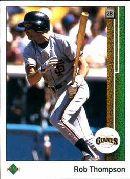 1989 Upper Deck #172 Rob Thompson Front