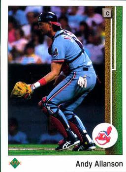 1989 Upper Deck #217 Andy Allanson Front