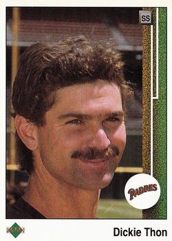 1989 Upper Deck #258 Dickie Thon Front