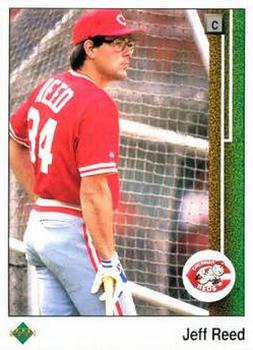 1989 Upper Deck #276 Jeff Reed Front