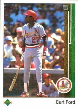 1989 Upper Deck #309 Curt Ford Front