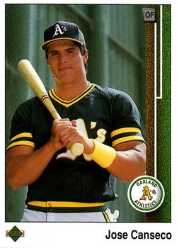 1989 Upper Deck #371 Jose Canseco Front