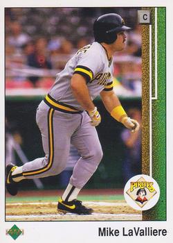 1989 Upper Deck #417 Mike LaValliere Front