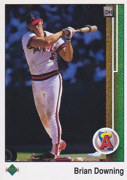 1989 Upper Deck #485 Brian Downing Front