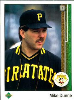 1989 Upper Deck #518 Mike Dunne Front