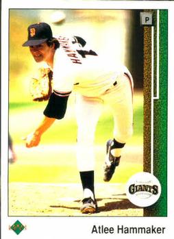 1989 Upper Deck #544 Atlee Hammaker Front