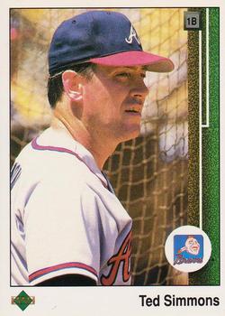 1989 Upper Deck #570 Ted Simmons Front