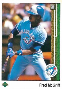 1989 Upper Deck #572 Fred McGriff Front