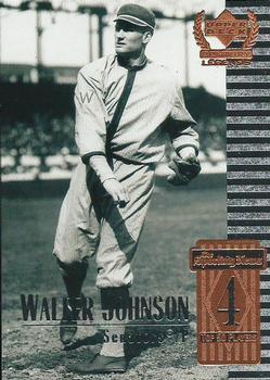 1999 Upper Deck Century Legends #4 Walter Johnson Front