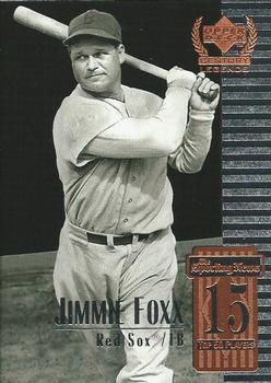 1999 Upper Deck Century Legends #15 Jimmie Foxx Front