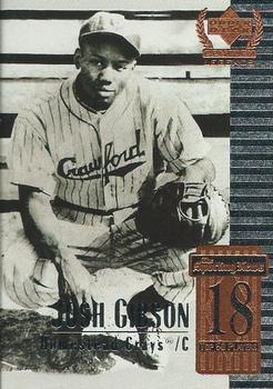 Baseball Cards 2001 Upper Deck Hall of Famers #51 Josh Gibson OG Homestead Grays