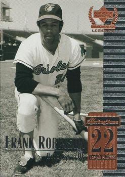 1999 Upper Deck Century Legends #22 Frank Robinson Front