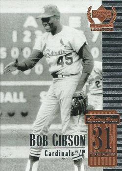 1999 Upper Deck Century Legends #31 Bob Gibson Front