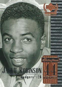1999 Upper Deck Century Legends #44 Jackie Robinson Front