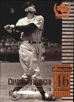 1999 Upper Deck Century Legends #46 Charlie Gehringer Front