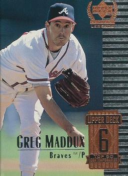 1999 Upper Deck Century Legends #56 Greg Maddux Front