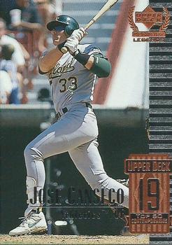 1999 Upper Deck Century Legends #69 Jose Canseco Front