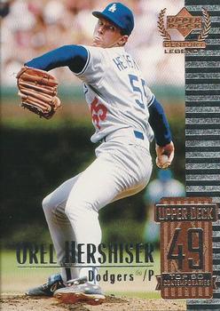 1999 Upper Deck Century Legends #99 Orel Hershiser Front