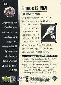 1999 Upper Deck Century Legends #133 Tom Seaver Back