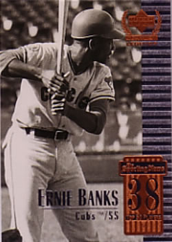 1999 Upper Deck Century Legends #38 Ernie Banks Front