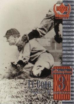 1999 Upper Deck Century Legends #3 Ty Cobb Front