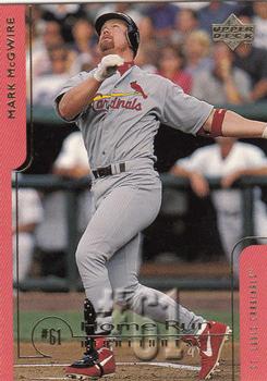 1999 Upper Deck Challengers for 70 #61 Mark McGwire Front