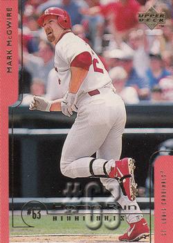 1999 Upper Deck Challengers for 70 #63 Mark McGwire Front