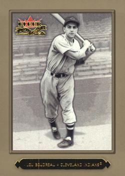 2002 Fleer Fall Classic - Championship Gold #5 Lou Boudreau Front