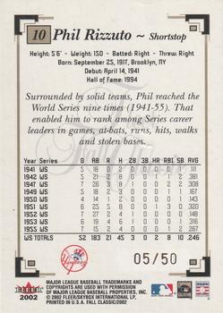 Phil Rizzuto Gallery  Trading Card Database