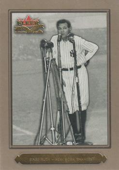 2002 Fleer Fall Classic - Championship Gold #16 Babe Ruth Front